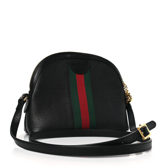 Gucci Calfskin Gg Web Small Ophidia #126860G10B - Picture 3 of 10